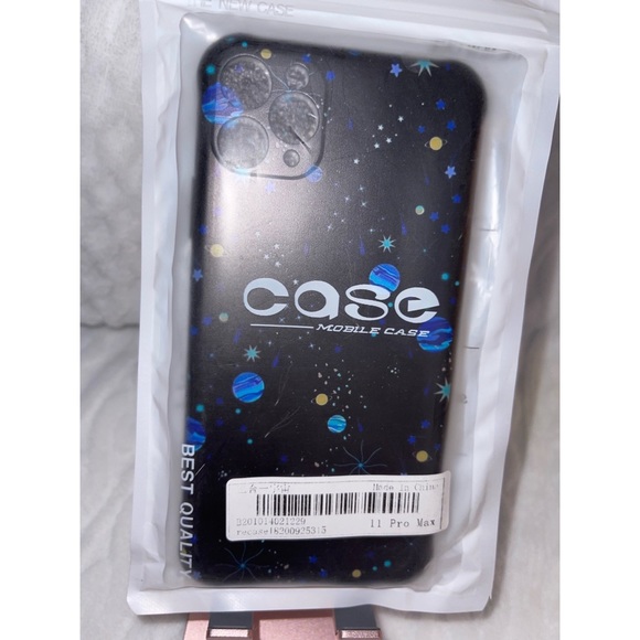 Black Galaxy Blue Planets iPhone 11 Pro Max Case💙 - Picture 8 of 17